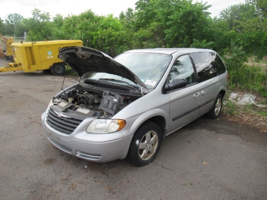 05 Chrysler Town & Country  Mini Van GY 6 cyl   Missing Spark Plugs; Started with Jump on  6/23/21 A