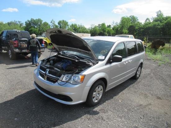 12 Dodge Grand Caravan  Mini Van GY 6 cyl   Battery Cables Cut; Started with Jump on  6/23/21 AT PB