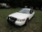 10 Ford Crown Victoria  4DSD WH 8 cyl  Started on 7/7/21 AT PB PS R AC PW VIN: 2FABP7BV2AX120882; De