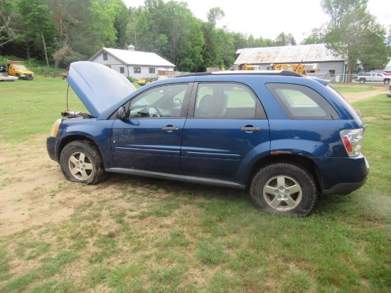 08 Chevrolet Equinox  Subn BL 6 cyl  Started with Jump on 7/7/21 AT PB PS R AC PW VIN: 2CNDL13F98607