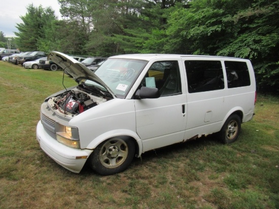 05 Chevrolet Astro  Subn WH 6 cyl  Started with Jump on 7/7/21 AT PB AC VIN: 1GNEL19X55B123346; Defe