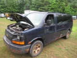 07 Chevrolet Express  Van BL 8 cyl  No Battery; Did not Start on 7/7/21 AT PB PS R AC PW VIN: 1GAGG2
