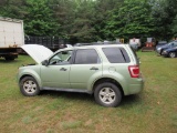 09 Ford Escape  Subn GR 04 cyl  4X4; Hybrid; Started with Jump on 7/7/2 AT PB PS R AC PW VIN: 1FMCU5