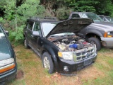 08 Ford Escape  Subn BK 4 cyl  4X4; Hybrid; Did not Start on 7/7/21 AT PB PS R AC PW VIN: 1FMCU59H28