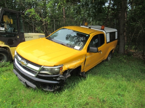 "16 Chevrolet Colorado  Pickup YW 4 cyl  Did not Start on 7/20/21 AT PB PS