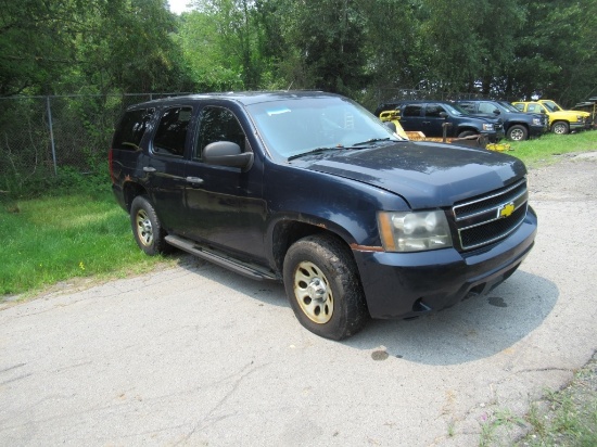 "09 Chevrolet Tahoe  Subn BL 8 cyl  4X4; Started with Jump on 7/20/21 AT PB