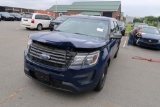 16 Ford Explorer  Subn BL 6 cyl  Start w Jump 8/10 AT PB PS R AC PW VIN: 1FM5K8AT0GGC07735; Defects: