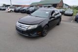 10 Ford Fusion  4DSD BK 6 cyl  Start w Jump 8/10 AT PB PS R AC PW VIN: 3FAHP0HG6AR153991; Defects: M