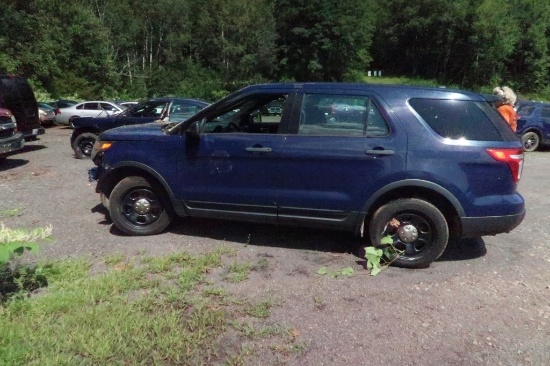 14 Ford Explorer  Subn BL 6 cyl  4X4; Started w Jump on 8/24/21 AT PB PS R AC PW VIN: 1FM5K8AR5EGC14