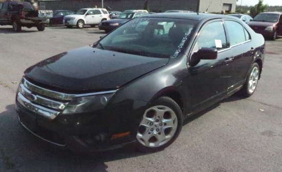 "10 Ford Fusion  4DSD BK 6 cyl  Started w Jump on 8/25/21 AT PB PS R AC PW VIN: 3FAHP0HG7AR153983; D