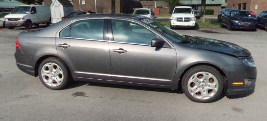 "10 Ford Fusion  4DSD BK 6 cyl  Started w Jump on 8/25/21 AT PB PS R AC PW VIN: 3FAHP0HG8AR246124; D