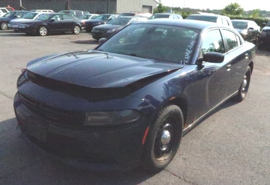 "18 Dodge Charger  4DSD BL 8 cyl  AWD; Started w Jump on 8/25/21 AT PB PS R AC PW VIN: 2C3CDXKT4JH24