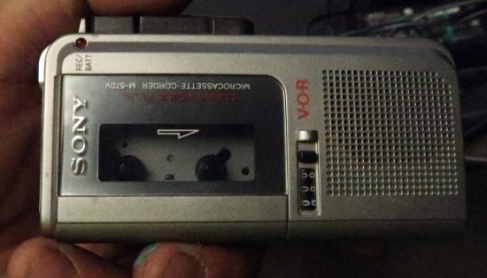 Sony Micro-cassette Recorder