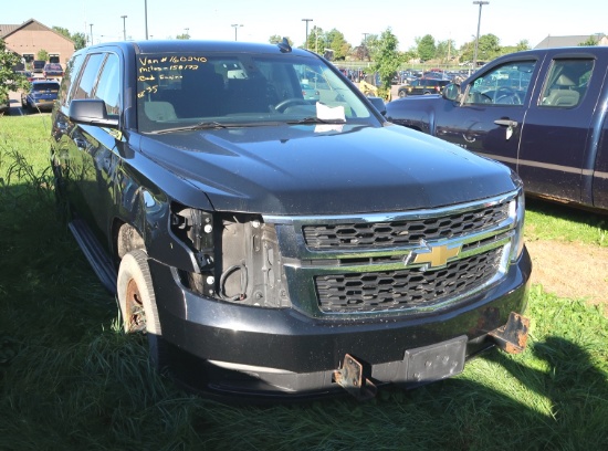 16 Chevrolet Tahoe  Subn BK 8 cyl  Did not Start 9/6/21 AT PB PS R AC PW VIN: 1GNSKDECXGR264367; Def
