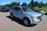 08 Ford Escape  Subn BL 4 cyl  Hybrid; Did not Start 9/6/21 AT PB PS R AC PW VIN: 1FMCU59H68KC63743;