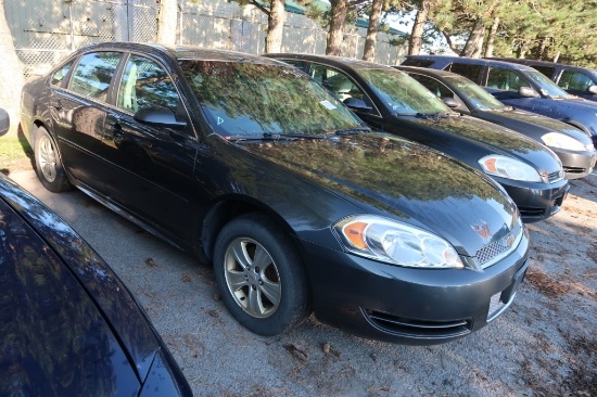 14 Chevrolet Impala  4DSD GY 6 cyl  Started w Jump on 9/8/21 AT PB PS R AC PW VIN: 2G1WA5E35E1156921