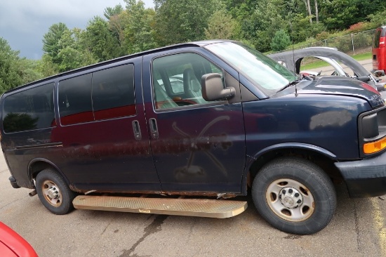 08 Chevrolet Express  Subn BL 8 cyl  Did not Start on 9/14/21 AT PB PS R AC