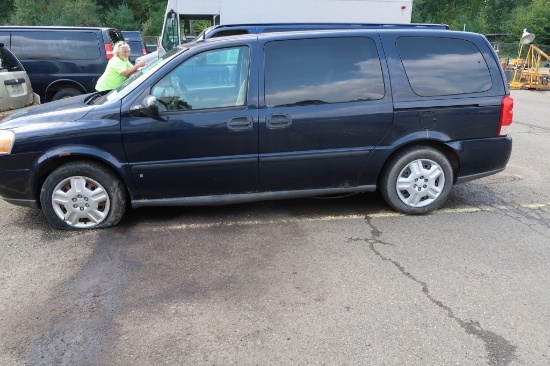 07 Chevrolet Uplander  Subn BL 6 cyl  Missing Enigne Parts; Did not Start o