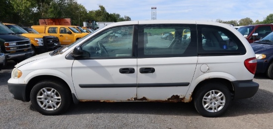 05 Dodge Caravan  Mini Van WH 6 cyl  Started w Jump on 9/21/21 AT PB PS R AC PW VIN: 1D4GP25E25B4276