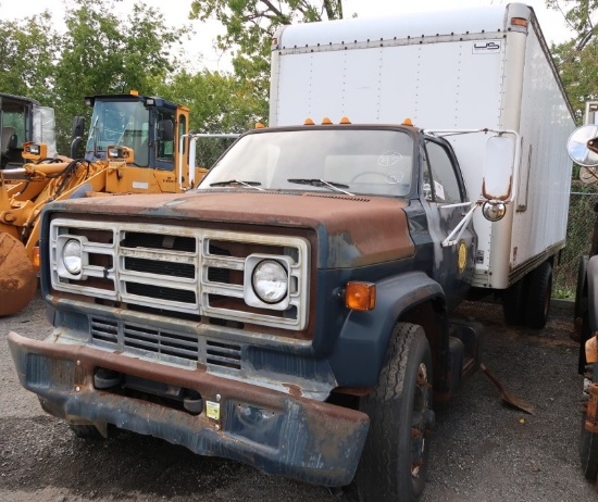 90 GMC C7D  Van BL 8 cyl  Diesel; Did not Start on 9/21/21 PB PS R VIN: 1GDL7D1F0LV504330; Defects: