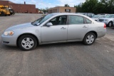 08 Chevrolet Impala  4DSD GY 6 cyl  Started w Jump on 9/21/21 AT PB PS R AC PW VIN: 2G1WB58K08126436
