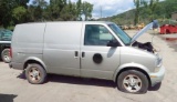 04 Chevrolet Astro  Van TN 6 cyl  AT HORNELL DOT; Started w Jump 8/30/21 AT PB PS AC VIN: 1GCDL19X14