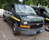 04 Chevrolet G2500 Express  Van GR 8 cyl  AT HORNELL DOT; Start w Jump 8/31/21; Doesnt Move AT VIN: 