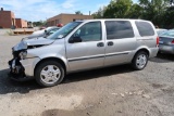 08 Chevrolet Uplander  Mini Van GY 6 cyl  Did not Start on 9/21/21 AT PB PS R AC PW VIN: 1GNDV23W28D