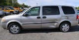 07 Chevrolet Uplander  Mini Van GY 6 cyl  Started w Jump on 9/21/21 AT PB PS R AC PW VIN: 1GNDV23W97
