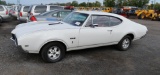 68 Oldsmobile 442  2DSD WH 8 cyl  UNKN Defects; Has Registration; NO TITLE; No Start PB PS R VIN: NY