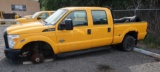 13 Ford F35  Pickup YW 8 cyl  4X4; Diesel; Missing Tires; Didnt Start on 9/21/21 AT PB PS R AC VIN: 
