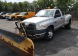 07 Dodge Ram 3500  Pickup GY 8 cyl  4X4; Started w Jump on 9/21/21 AT PB PS R AC PW VIN: 3D7MX46D47G