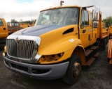 11 International S4300  Dump YW 8 cyl  Diesel; Missing Dash; Did not Start on 9/21/21 AT PB PS R AC 