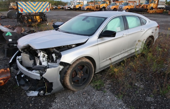 17 Chevrolet Impala  4DSD GY 6 cyl  Did not Start on 9/28/21 AT PB PS R AC VIN: 2G11X5S30H9150902; D