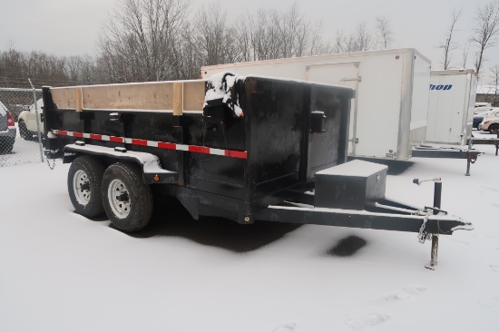 USED 2008 QU/ST Dump Trailer 5LEBC162581006000