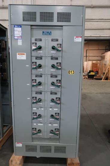 East Coast power systems FCII 480/277V 3  phase 4 wire 60Hz Model 20-0557; Feeder  Disconnect; secti