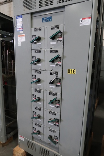 East Coast power systems FCII 480/277V 3  phase 4 wire 60Hz Model 20-0553; Feeder  Disconnect; secti