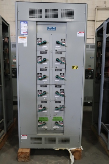East Coast power systems FCII 480/277V 3  phase 4 wire 60Hz Model 20-0554; Feeder  Disconnect; secti