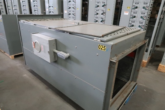 Metering Transformer Cabinet; 2000 Amp;  277/480 East Coast Panelboard; 3 phase 4  wire; main discon