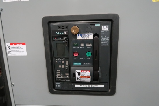 East Coast power systems FCII 480/277V 3  phase 4 wire 60Hz Model 20-0556 Siemens  integrated cubicl