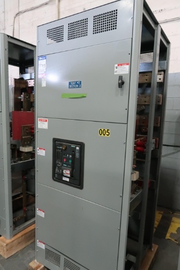 East Coast power systems FCII 480/277V 3  phase 4 wire 60Hz Model 20-0552 Siemens  integrated cubicl