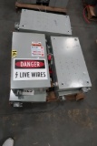 lot of (6) EATON Heavy duty saftey switch;  single throw; 200 amp; NEMA 3R; Galvanized  Steel