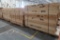 Lot of (8) Pallets of Wood  8 ft 2 in x 4in; 8 ft x 2 ft Plywood and 7 ft x 2 ft Frames