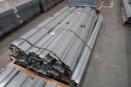 Pallet of Grey Metallic Door Frames - 84 1/2" Sides