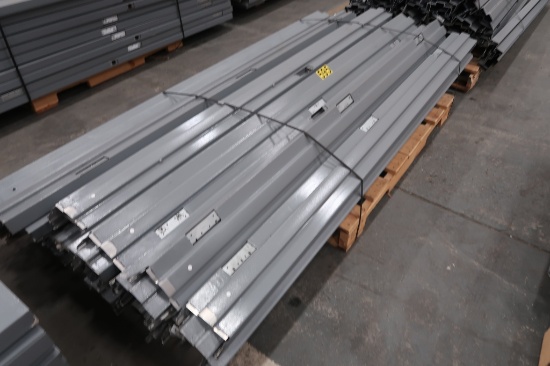 Pallet of Grey Metallic Door Frames - 84 1/2" Sides