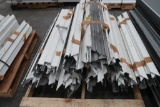 Lot of Grey Metallic Door Frames - 46 3/4