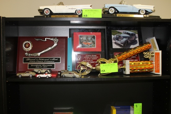 Miscellaneous die cast toys and awards