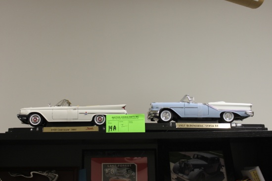 1960 Chrysler 300F by Road Signatures and 1957 Oldsmobile Super 88 by Road