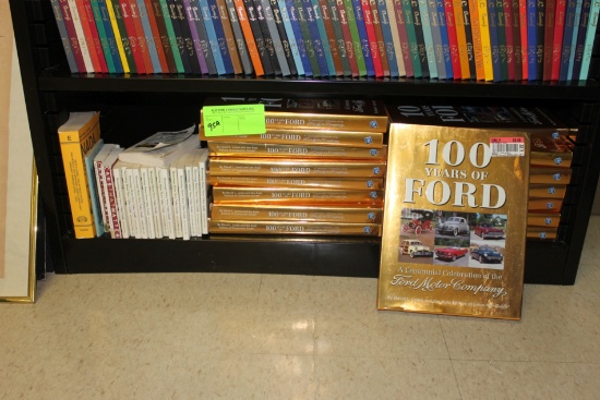 Coffee table books, 100 Years of Ford, and miscellaneous