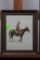Remington, Man on a Mule, lithograph, 11-1/2